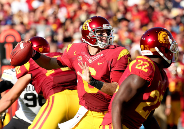 Cody Kessler had 7 touchdown passes against Colorado on Saturday (Stephen Dunn/Getty Images North America)
